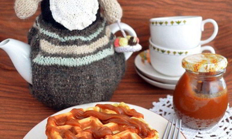 Рецепт банановых вафель