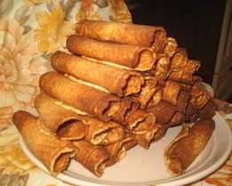 Хрустящие вафли