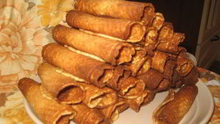 Хрустящие вафли