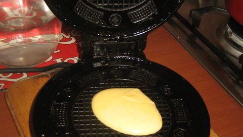 хрустящие вафли