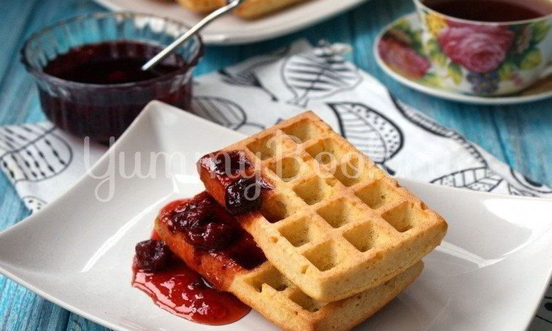 Рецепт кокосовых вафель