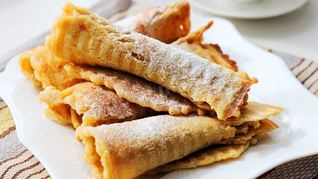 Мягкие вафельные трубочки