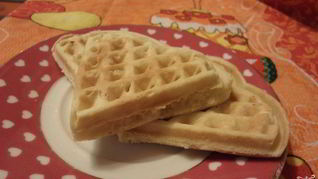 Мягкие вафли для вафельницы