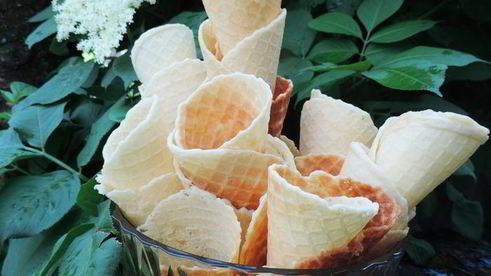 вафли для мороженого