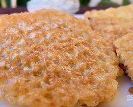 Вафли с фаршем — ленивые беляши