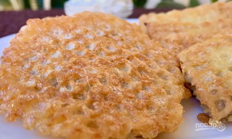 Рецепт вафель с фаршем — ленивых беляшей