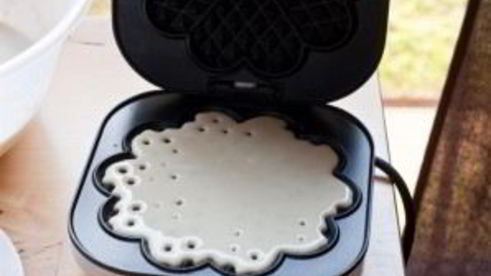 вафли в электровафельнице