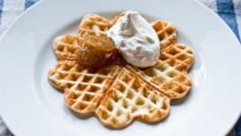 вафли в электровафельнице