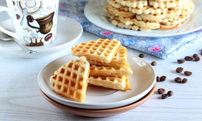 Рецепт венских вафель на кефире