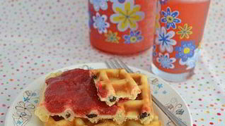 Венские вафли с изюмом