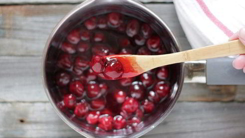 вишневые слойки