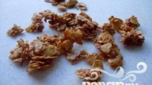 яблочные конвертики с миндалем и изюмом