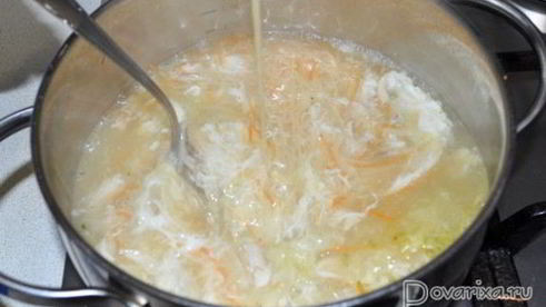 куриный суп-эклер