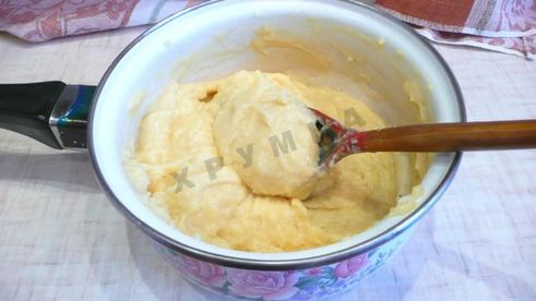 профитроли с заварным кремом