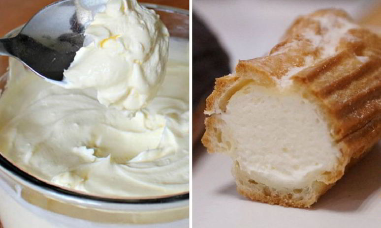 Рецепт сливочного крема для эклеров