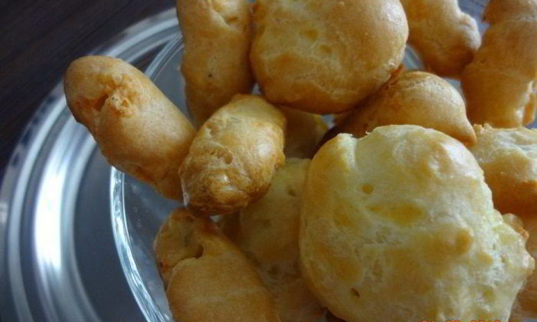 Рецепт сырных профитролей