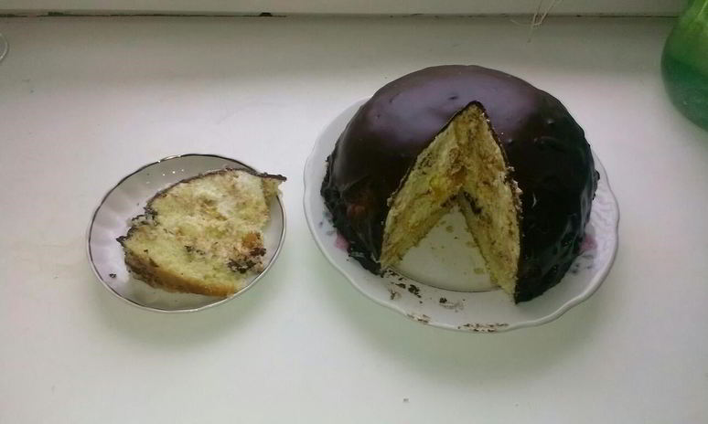 Рецепт торта-елочки из профитролей с кремом тирамиссу