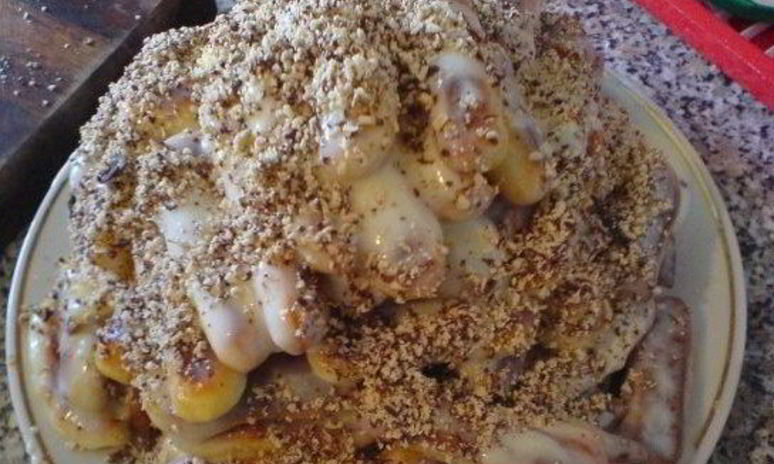 Рецепт торта из эклеров со сметанным кремом