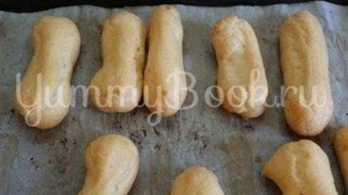 эклеры с творожным сыром