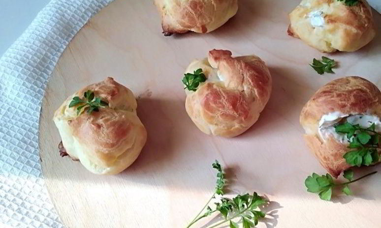 Рецепт закусочных профитролей