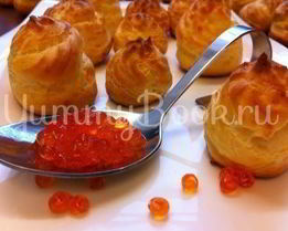 Закусочные сырные эклеры