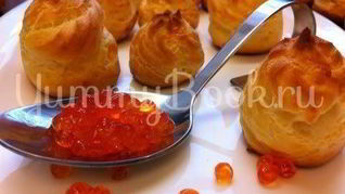 Закусочные сырные эклеры