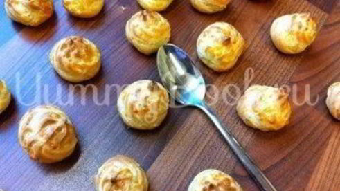 закусочные сырные эклеры