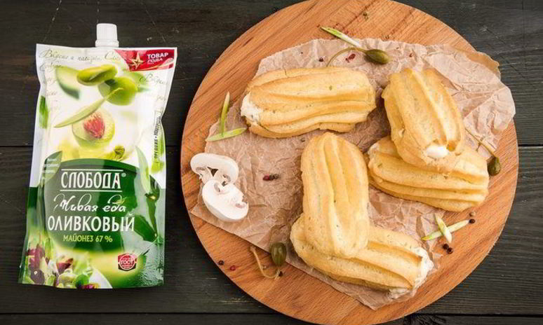 Рецепт закусочных эклеров