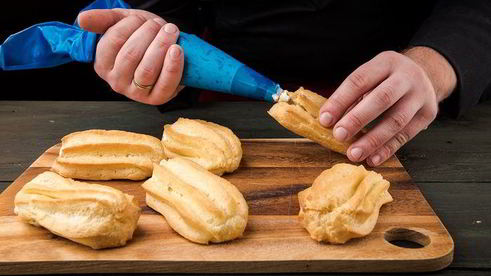 закусочные эклеры