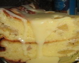 Банановая запеканка с йогуртом