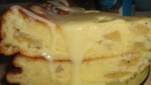 банановая запеканка с йогуртом