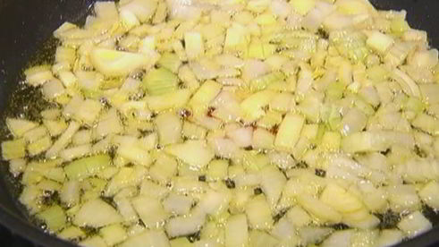 деревенская запеканка с копченой курицей и сыром