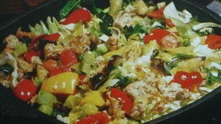 Капустная запеканка с мясом