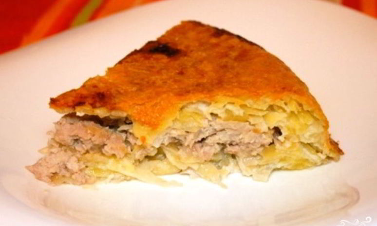 Рецепт картофельной запеканки с фаршем в мультиварке