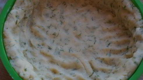 картофельная запеканка с грибами и брокколи