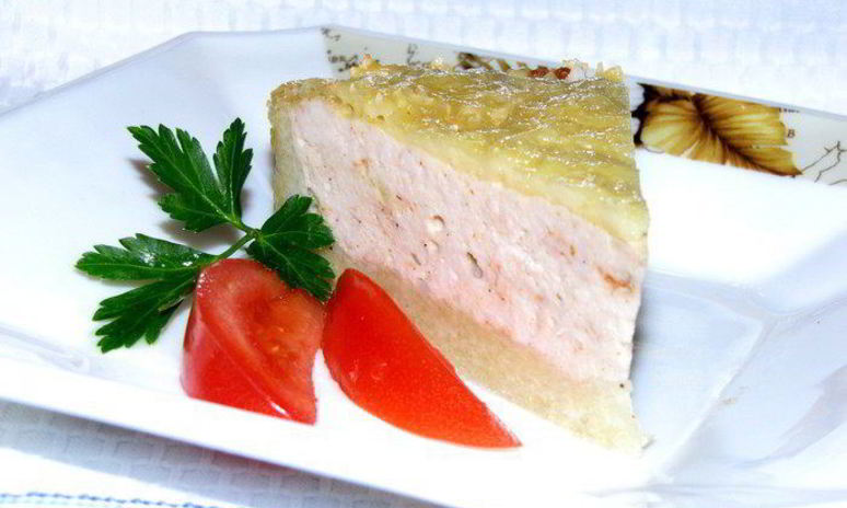 Рецепт картофельной запеканки с индейкой