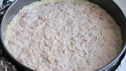 картофельная запеканка с индейкой