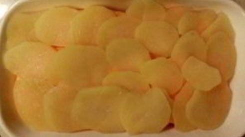 картофельная запеканка с тыквой постная