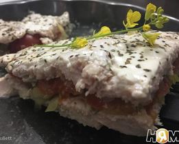 Легкая куриная запеканка
