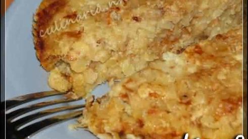 микроволновая запеканка из рыбы