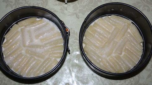 мясная запеканка под сырной шубкой