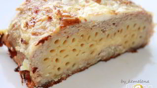 Мясная запеканка с макаронами Соты