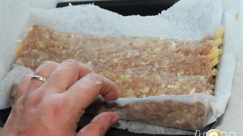 мясная запеканка с макаронами соты