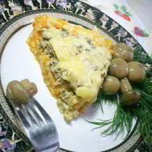 Мясная запеканка