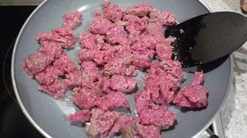 пестрая запеканка с маккарони