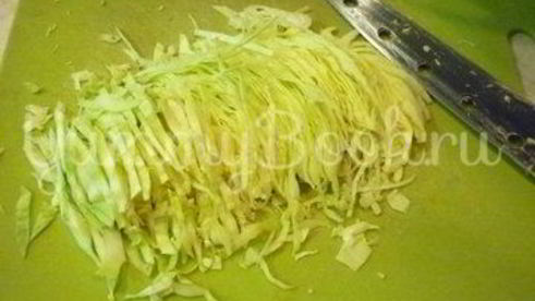 похрустывающая запеканка из капусты с грецким орехом