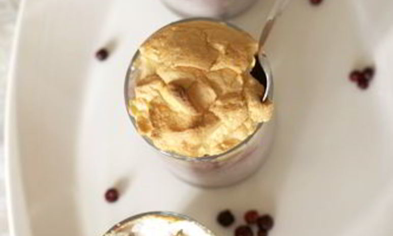 Рецепт рисовой запеканки с ревенем