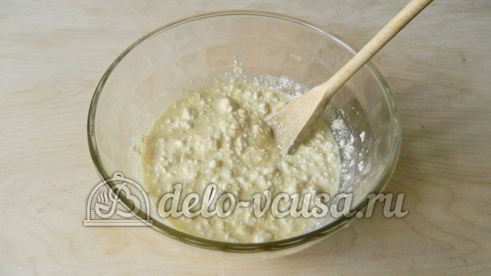 творожная запеканка с бананом