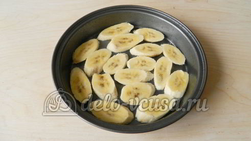 творожная запеканка с бананом