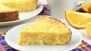 Творожно-тыквенная запеканка